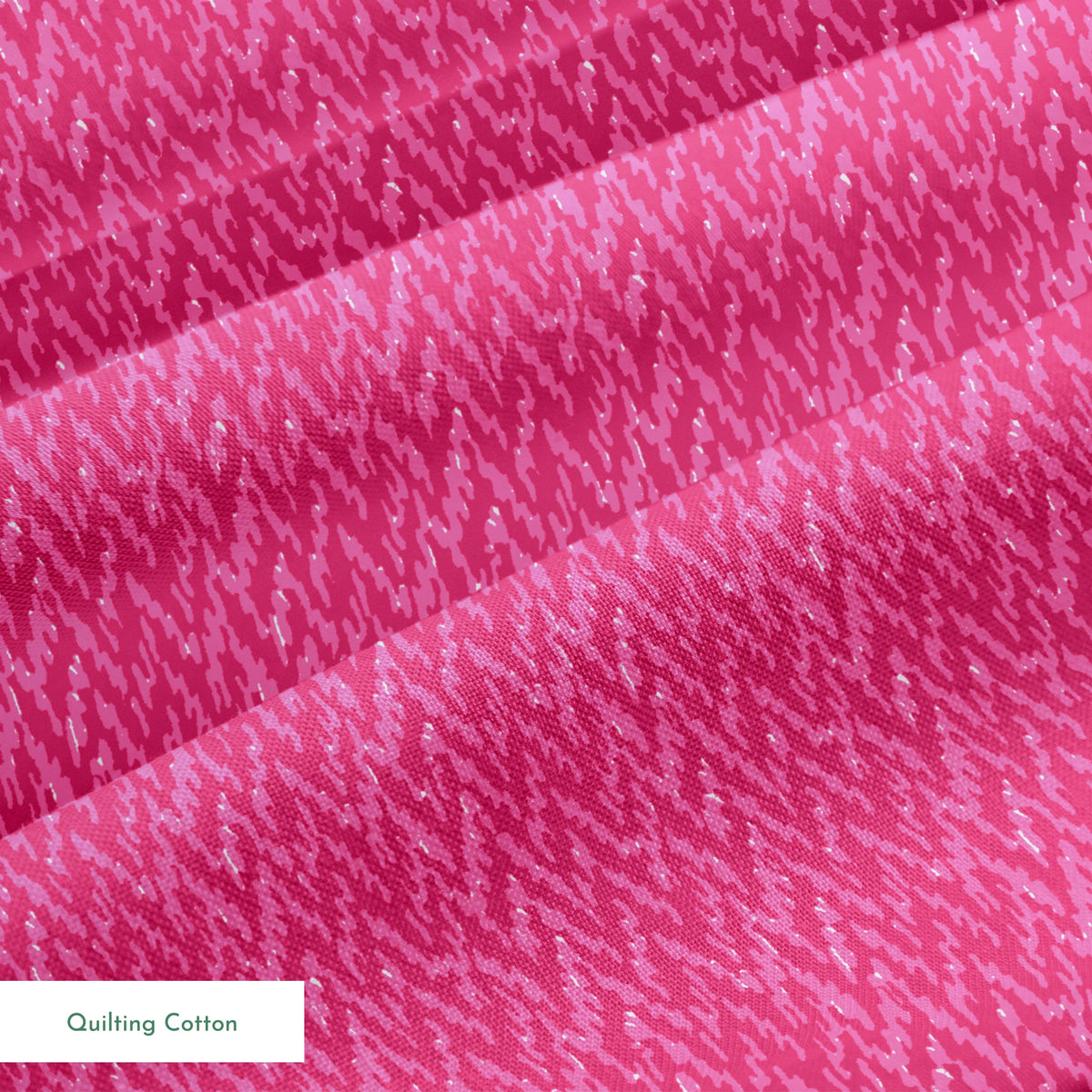 Pink abstract pattern with vertical wavy brushstrokes in varying shades of magenta and light pink springs quiltingcotton texture