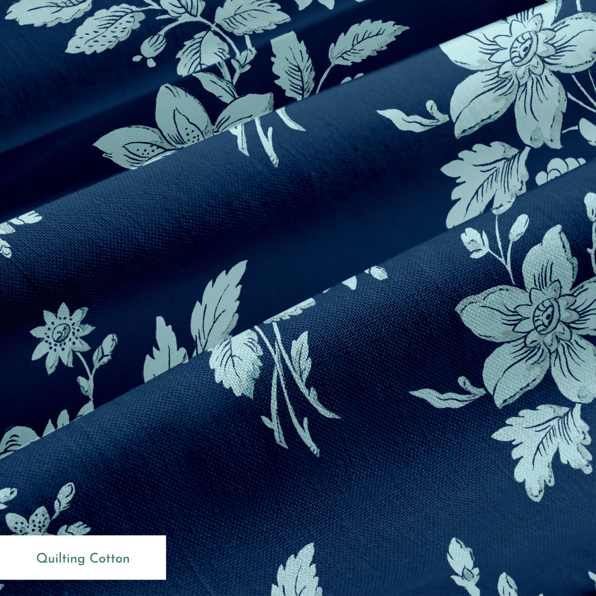 Verochka on Navy Fabric