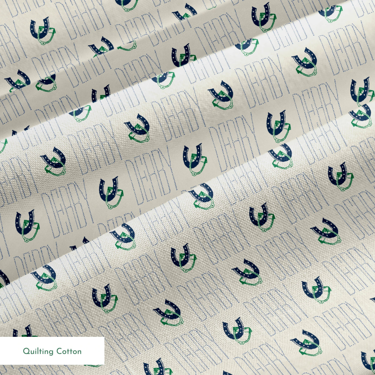 Epsom on Fern Fabric
