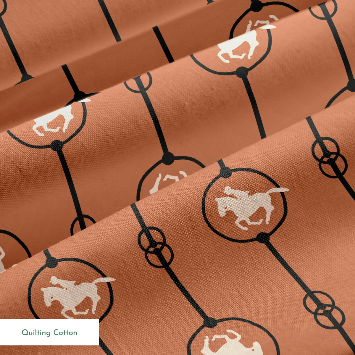 Brooks on Sienna Fabric