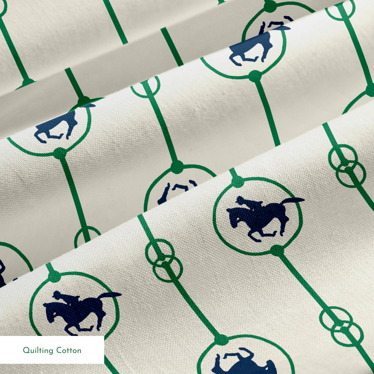 Brooks on Fern Fabric