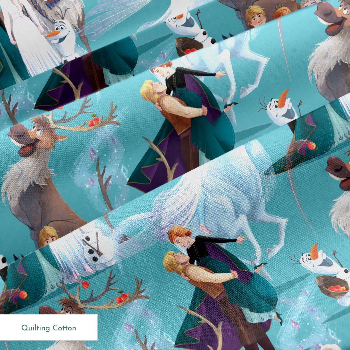 Disney Frozen Playful Poses Fabric