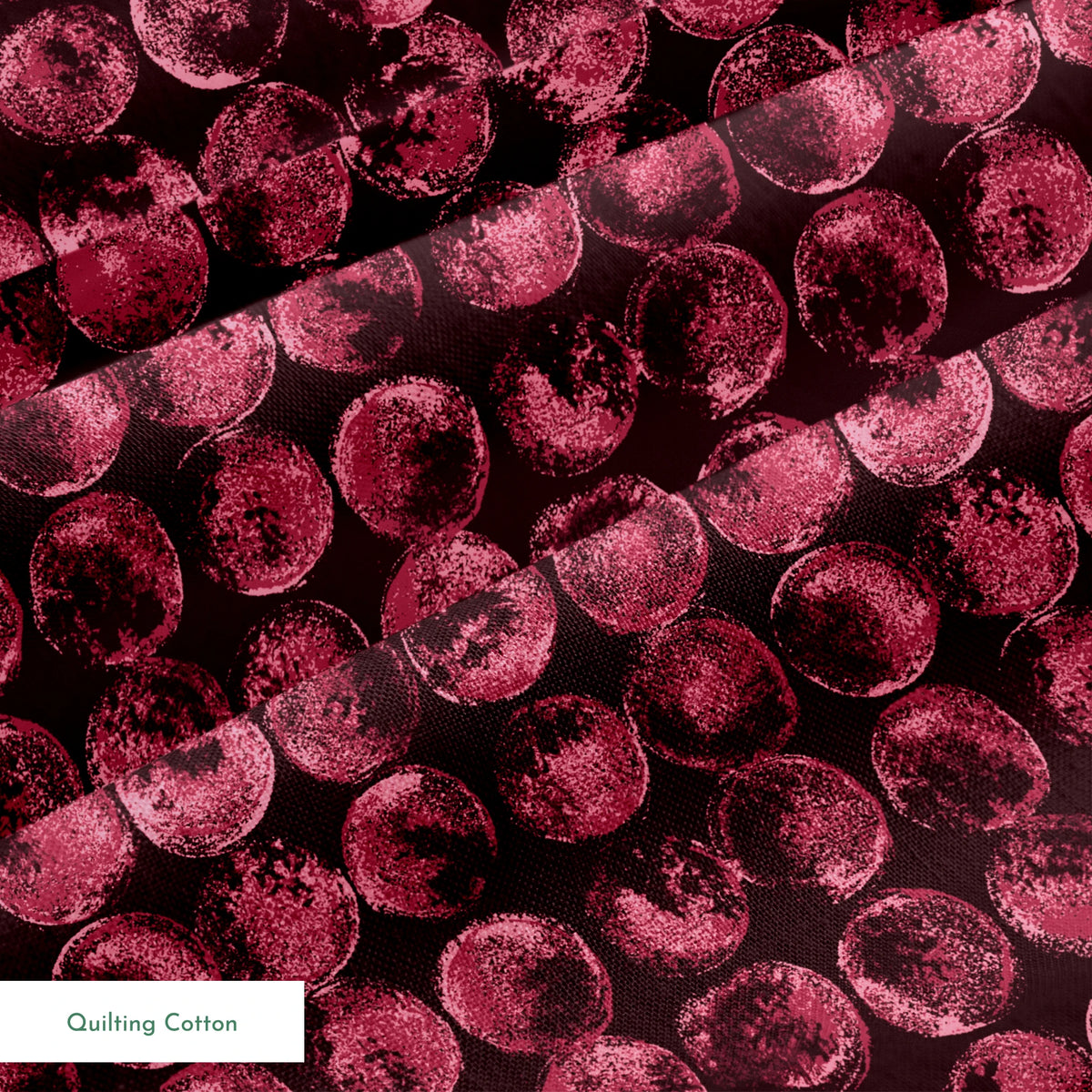 Lunar Light on Oxblood Fabric