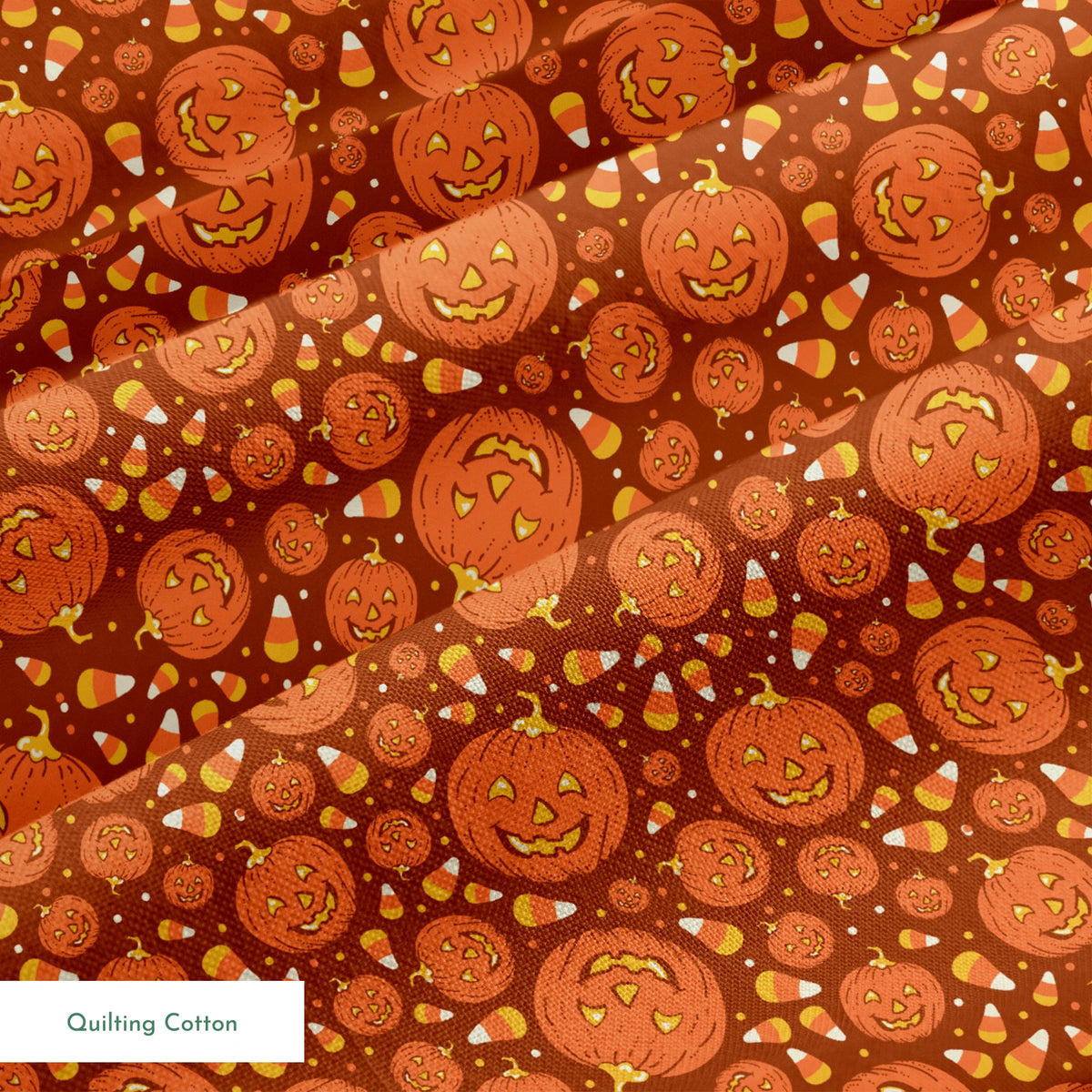 Trick or Treat on Spiced Fabric