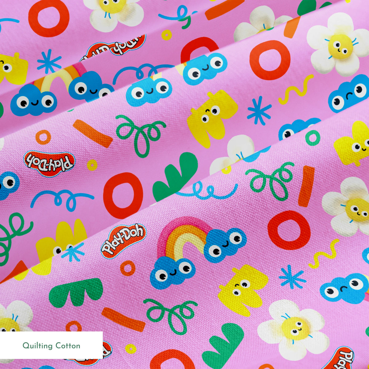 Hasbro Play-Doh Fun Playtime on Lilac Fabric