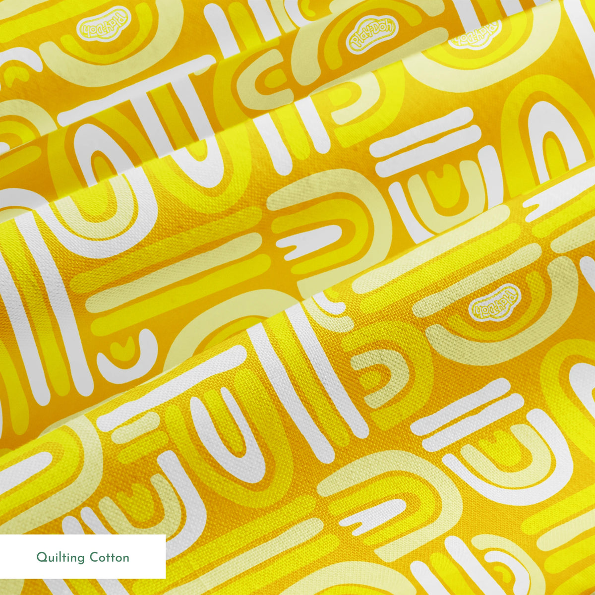 Hasbro Play-Doh Rainbow Arch on Yellow Fabric