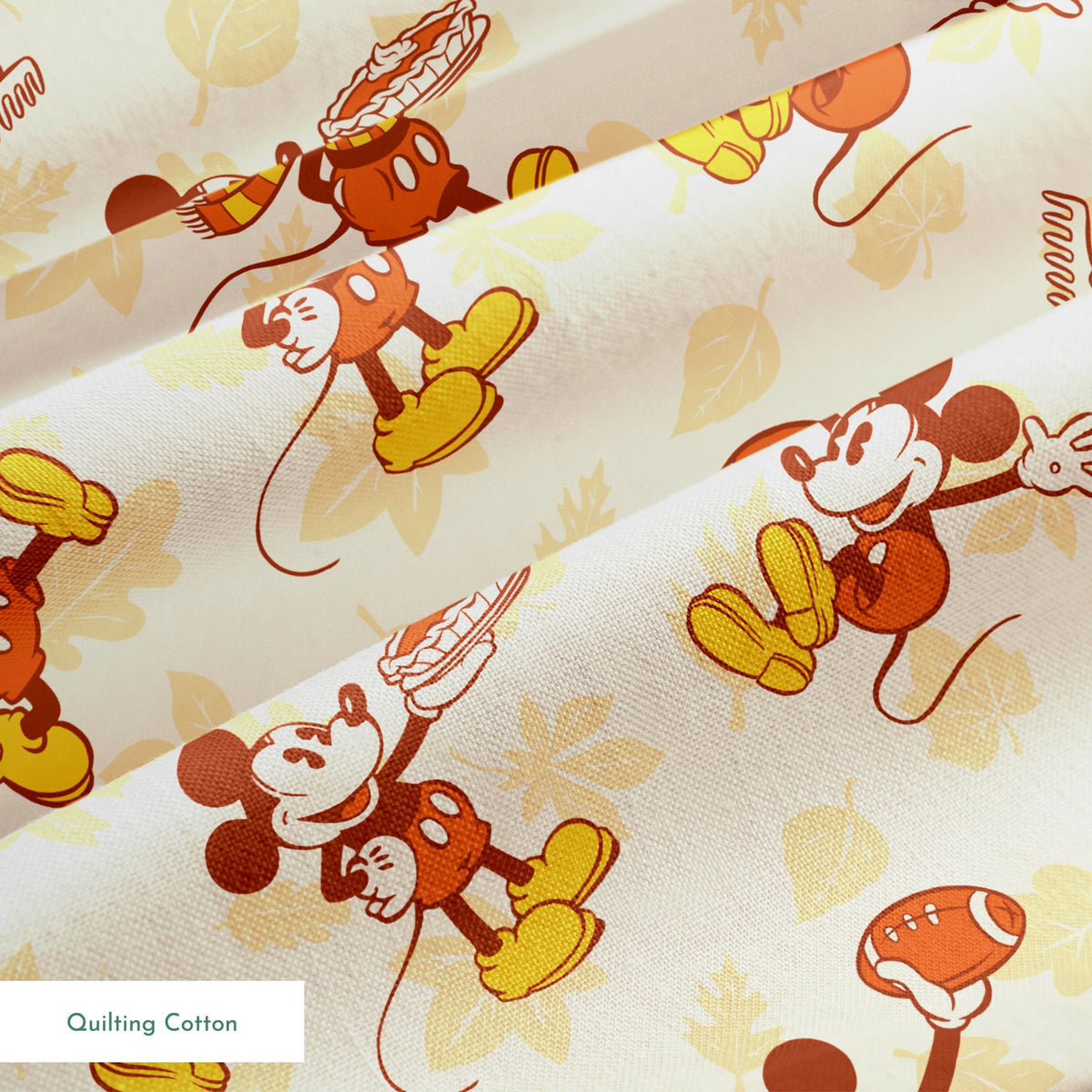 Disney Mickey Mouse Fall Activities Fabric
