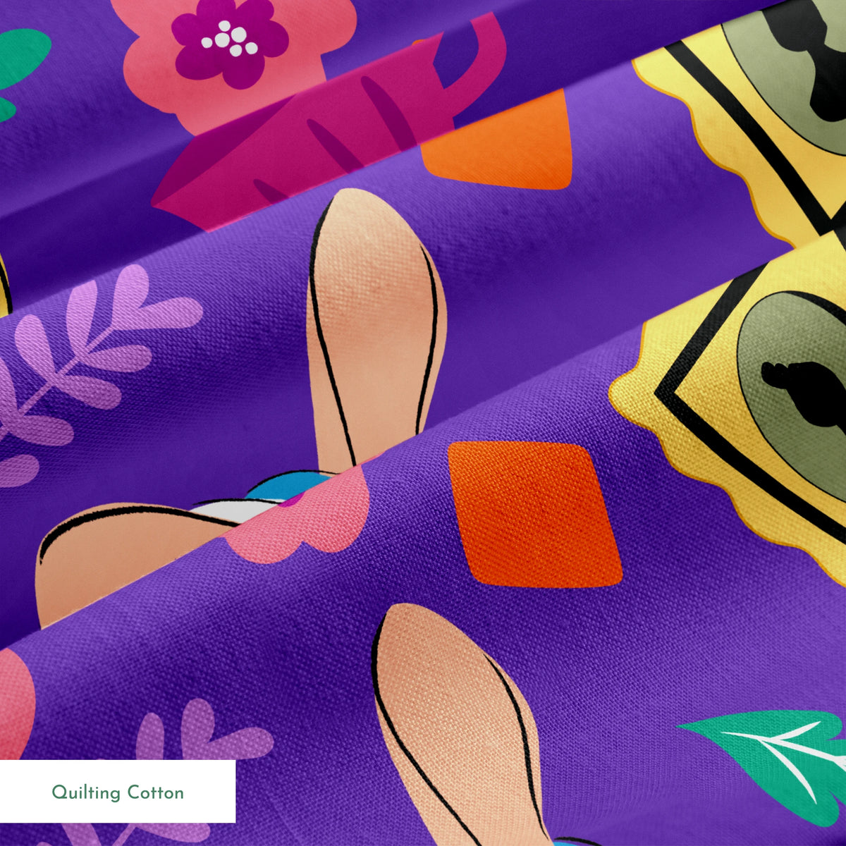 Disney Alice in Wonderland "Drink Me" Toss Fabric