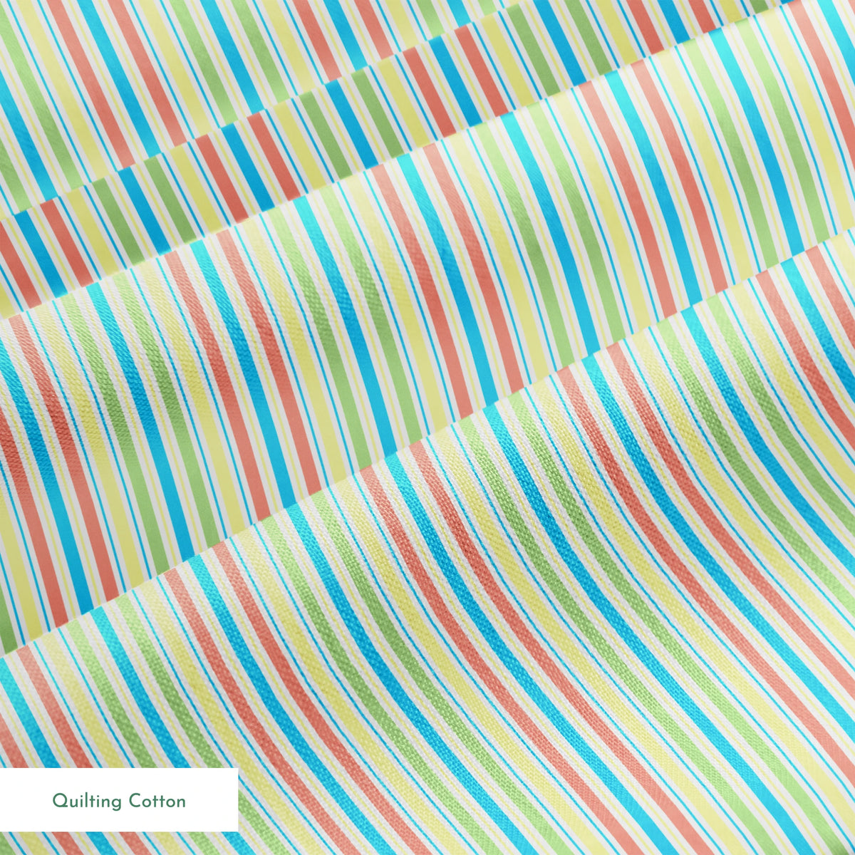 Vicki Schreiner BaZooples Multicolor Stripes Fabric
