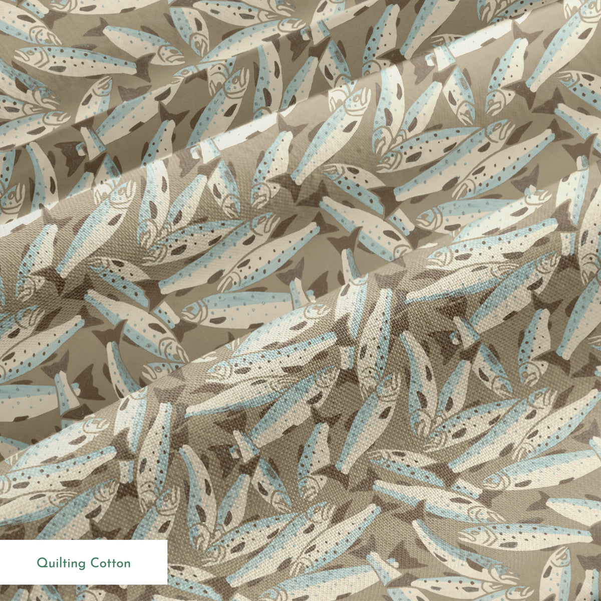 Anchovies on Mineral Fabric
