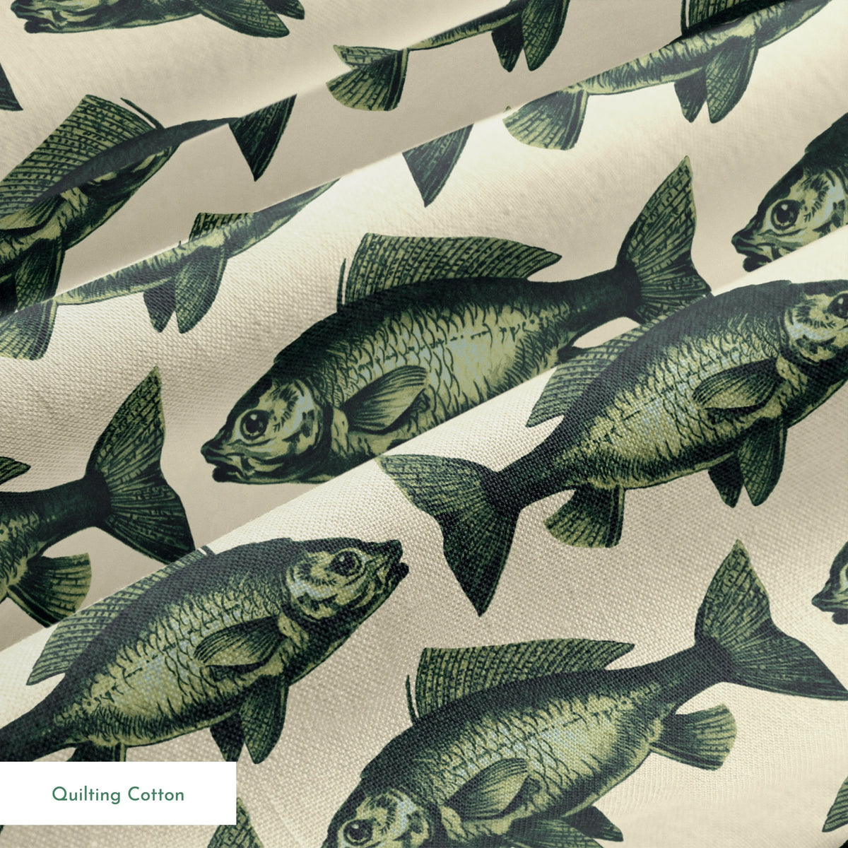 Guppy on Forestry Fabric