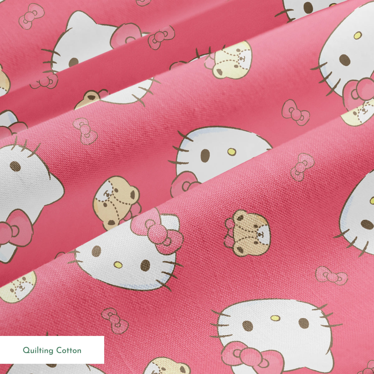 Hello Kitty® Teddy and Bows Fabric