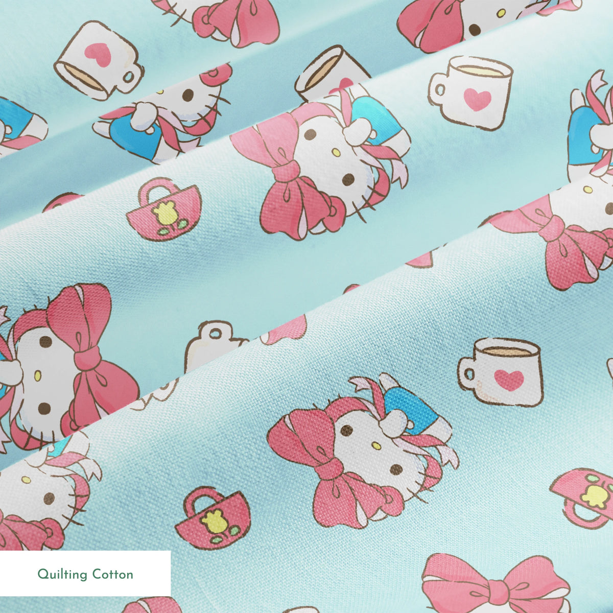 Hello Kitty® Tea Party Bows Fabric