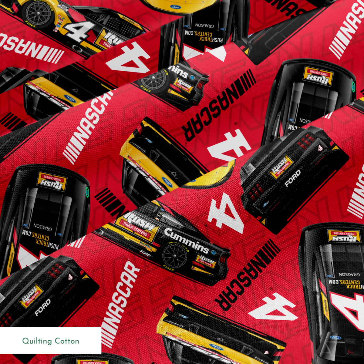 NASCAR® Noah Gragson Toss on Red Fabric
