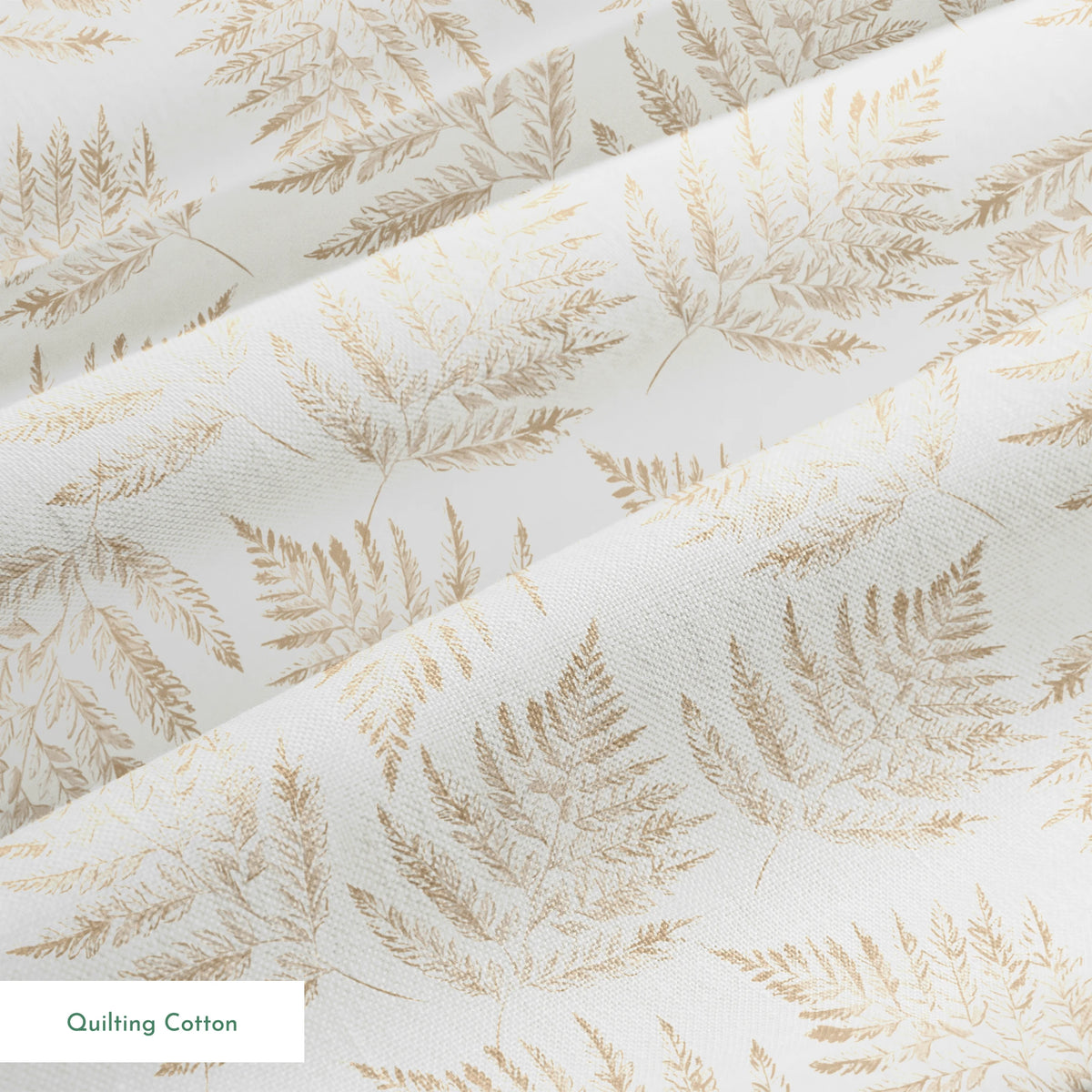 Danielle Murray Beige Ferns Fabric