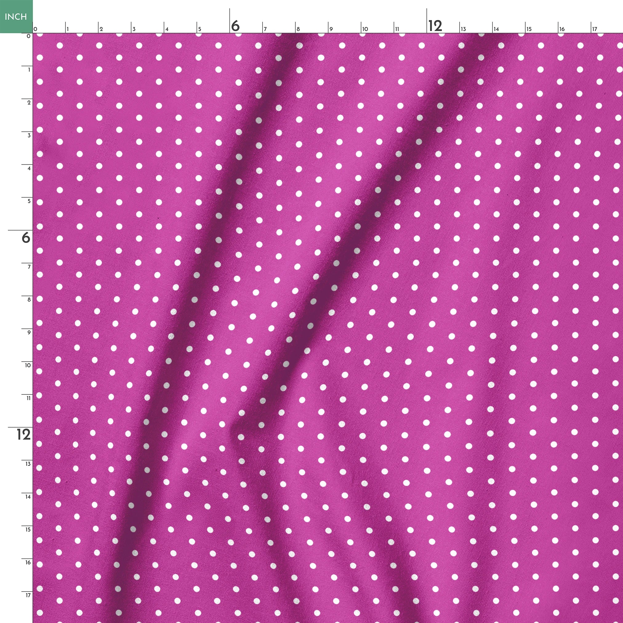 Two white circles on a purple background springs ruler 18x18