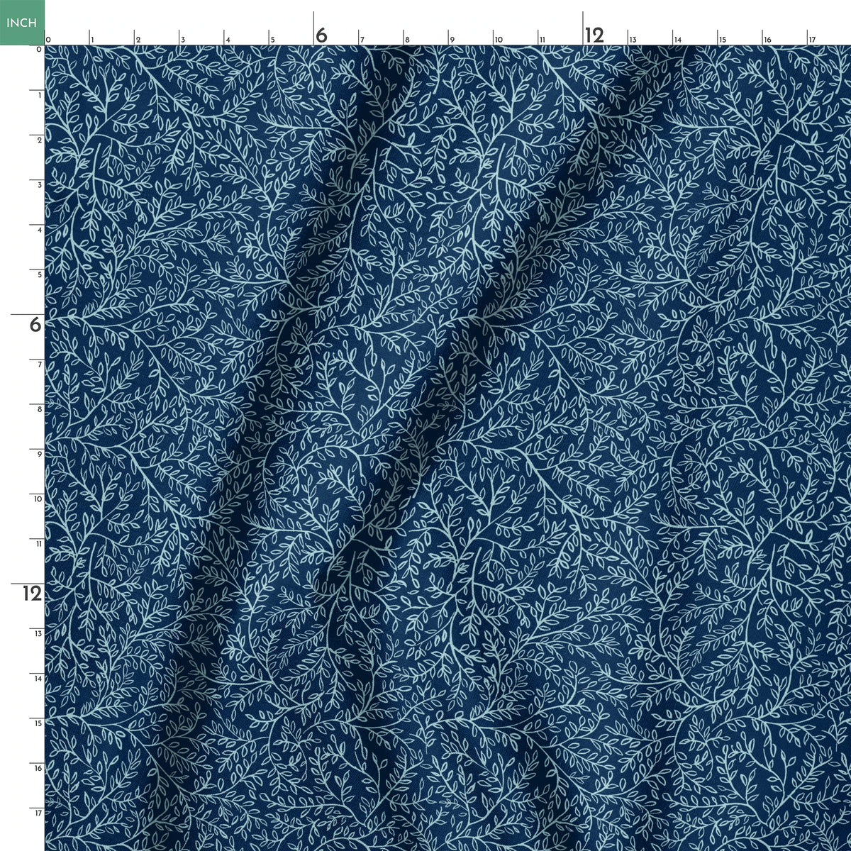 Vince on Navy Fabric