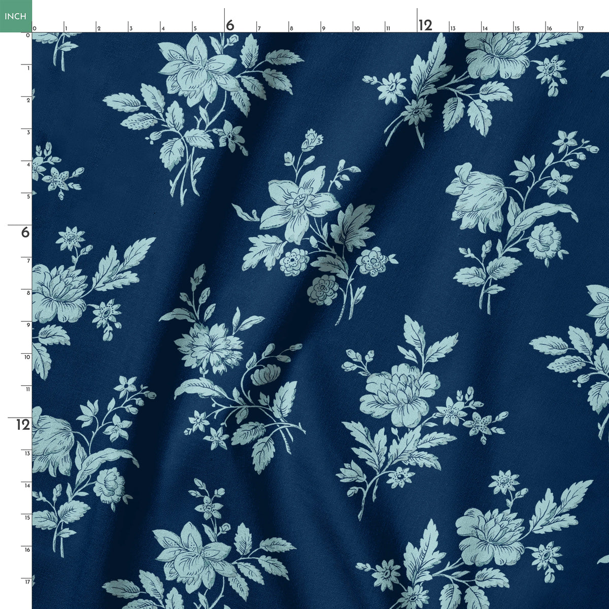 Verochka on Navy Fabric