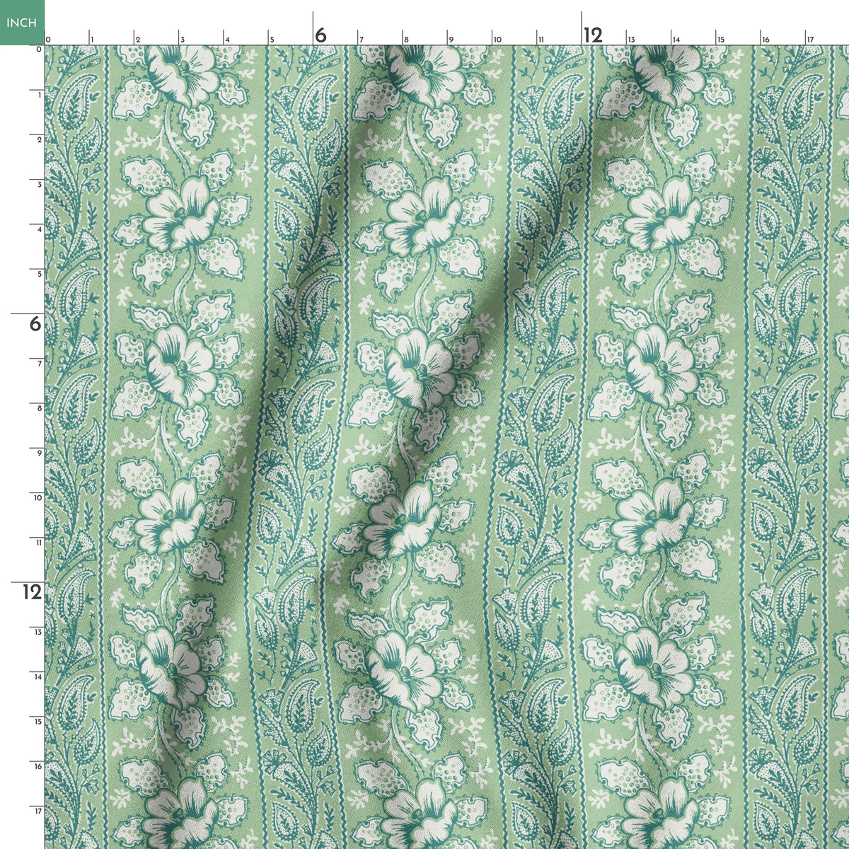 Valour on Fern Fabric
