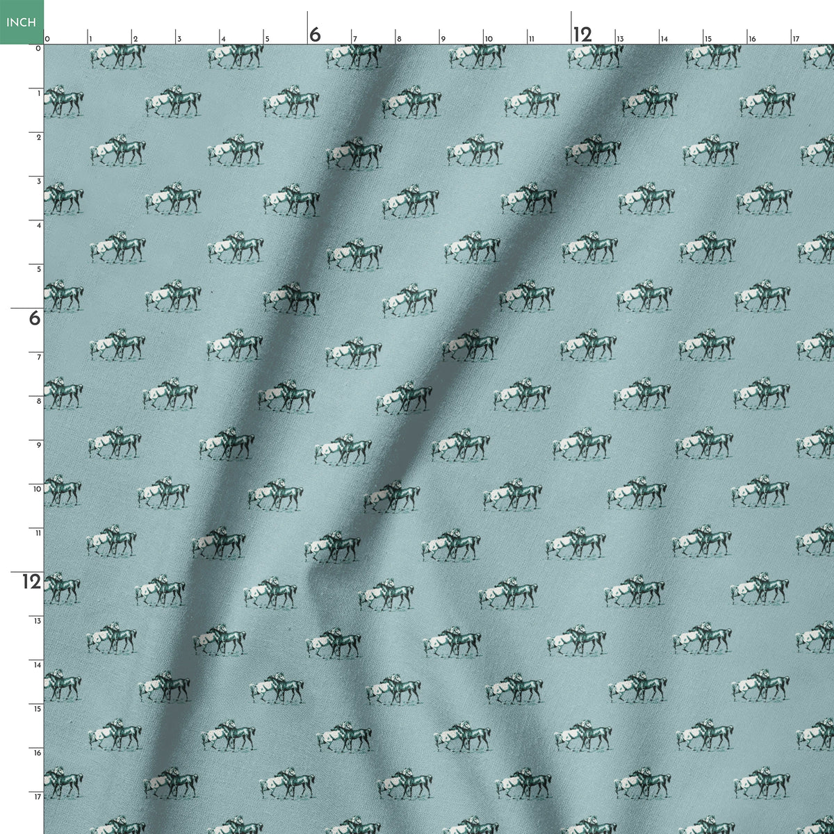 Felicity on Silver Sage Fabric
