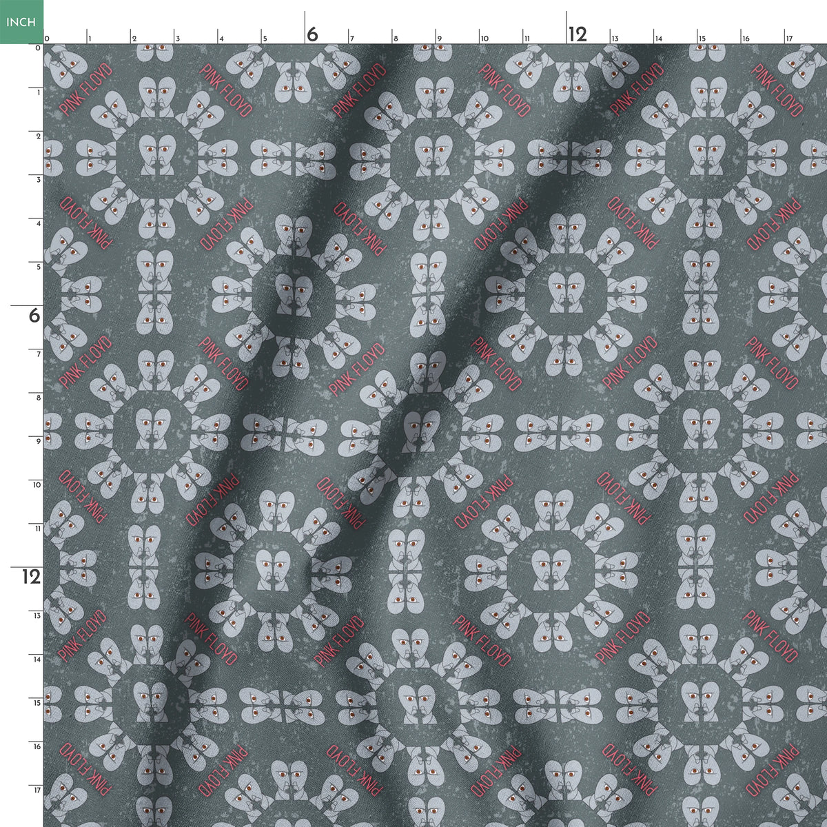 Pink Floyd Division Bell Fabric