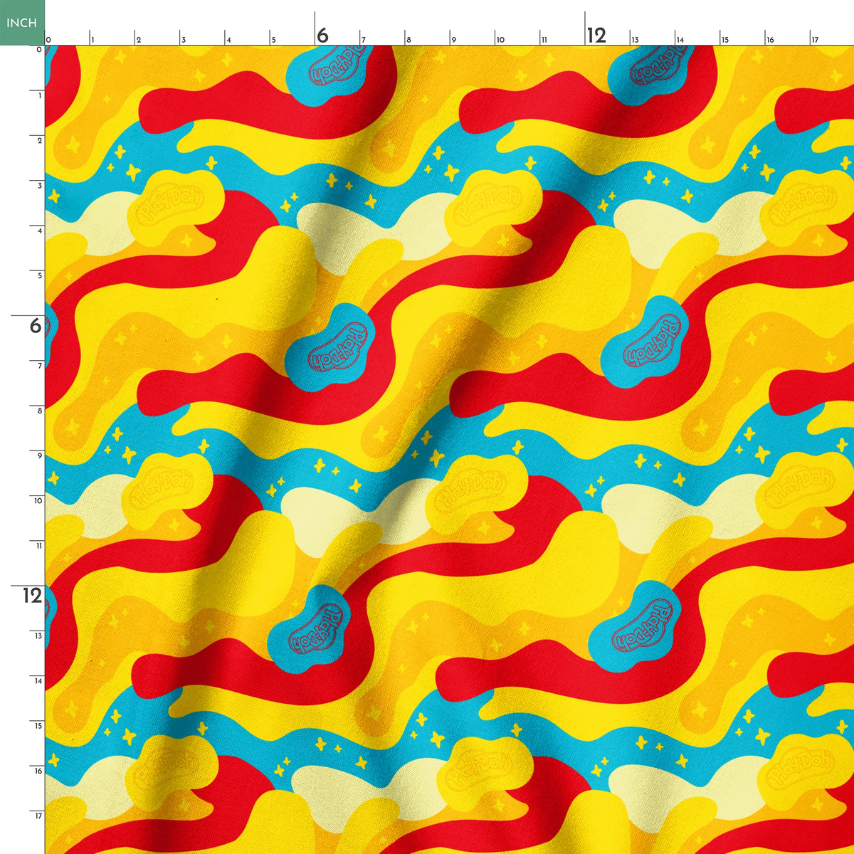 Hasbro Play-Doh Retro Clouds in Yellow Fabric