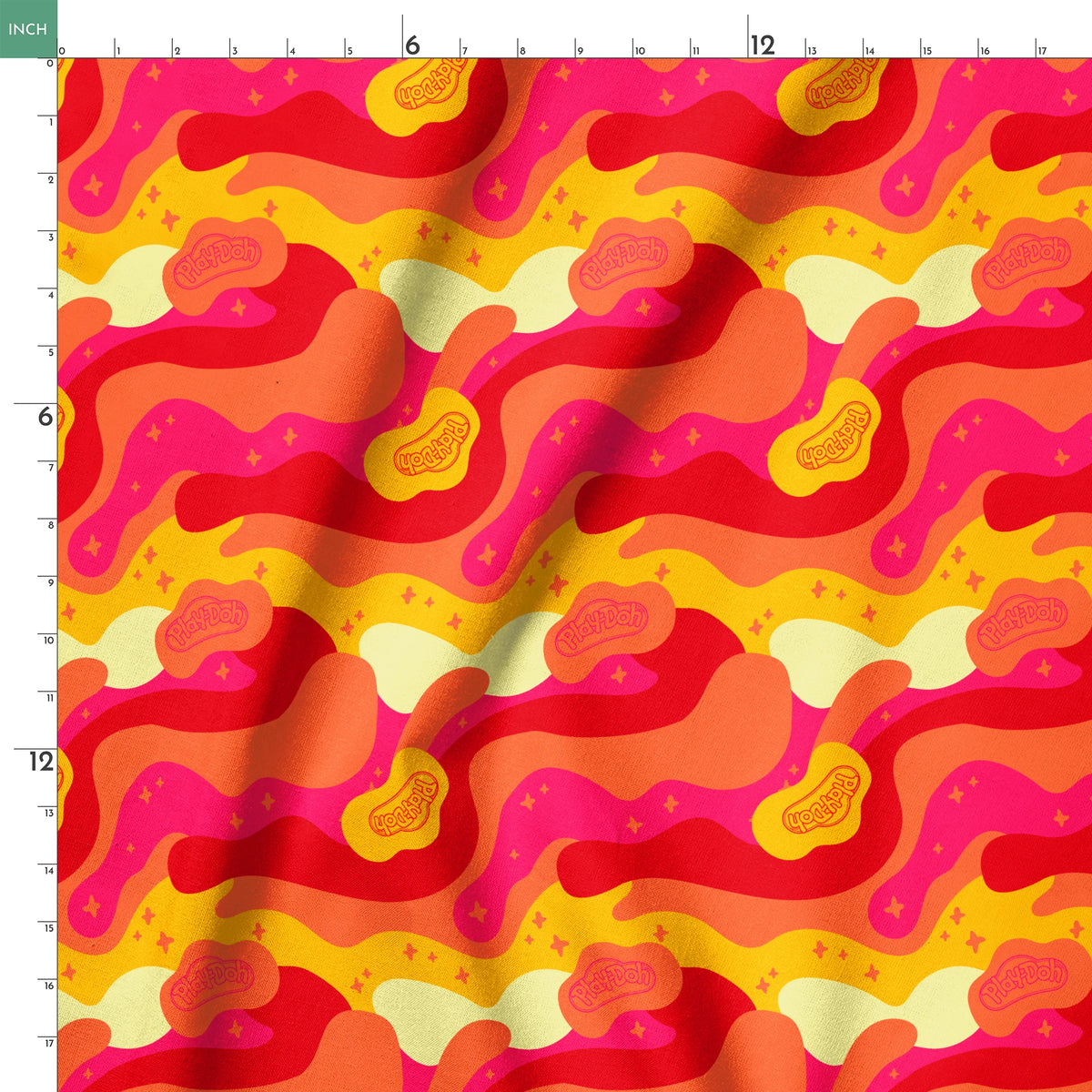 Hasbro Play-Doh Retro Clouds in Lava Fabric