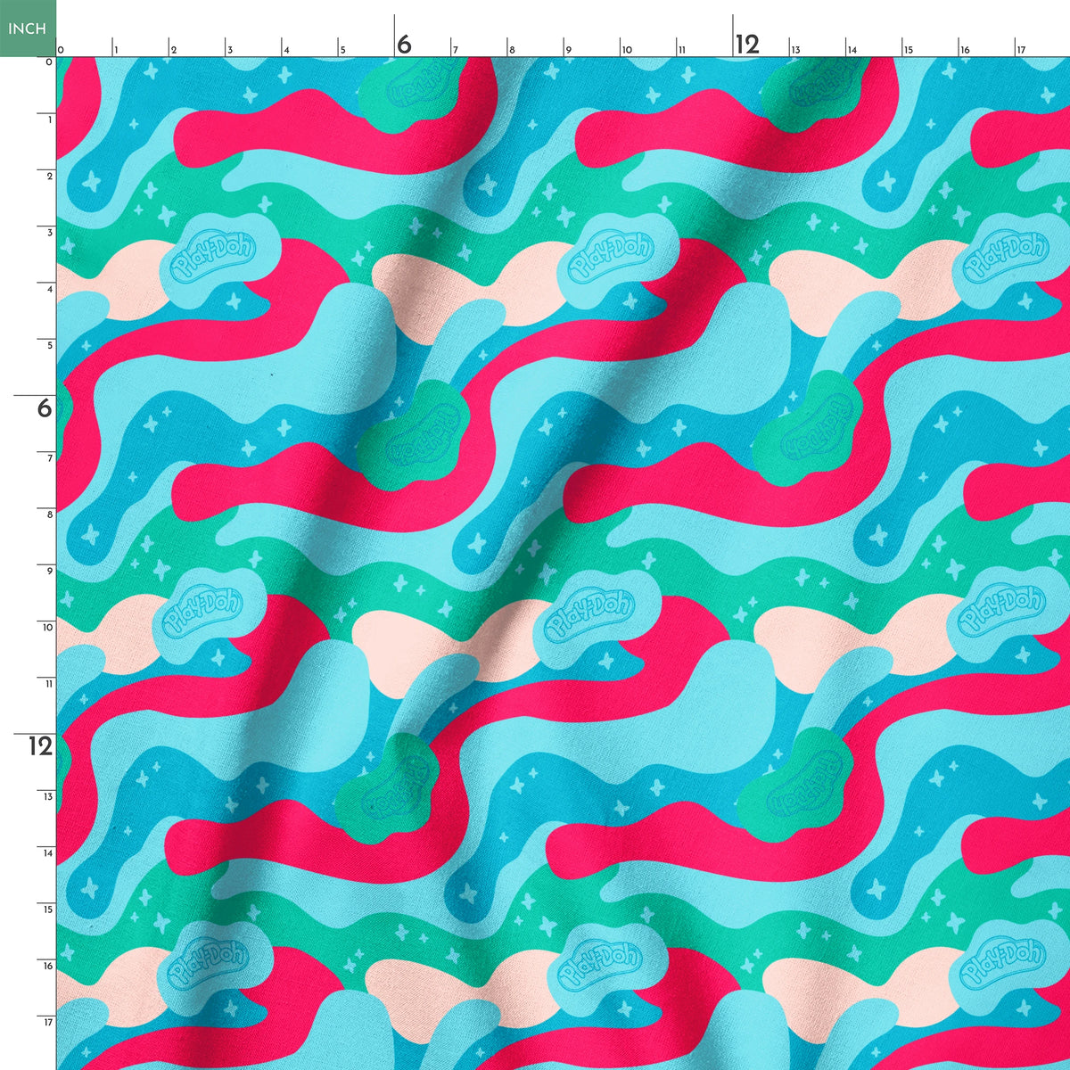 Hasbro Play-Doh Retro Clouds in Blue Fabric