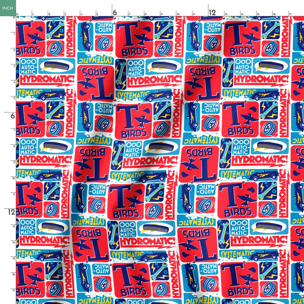 Paramount Grease Hydromatic T-Birds Fabric