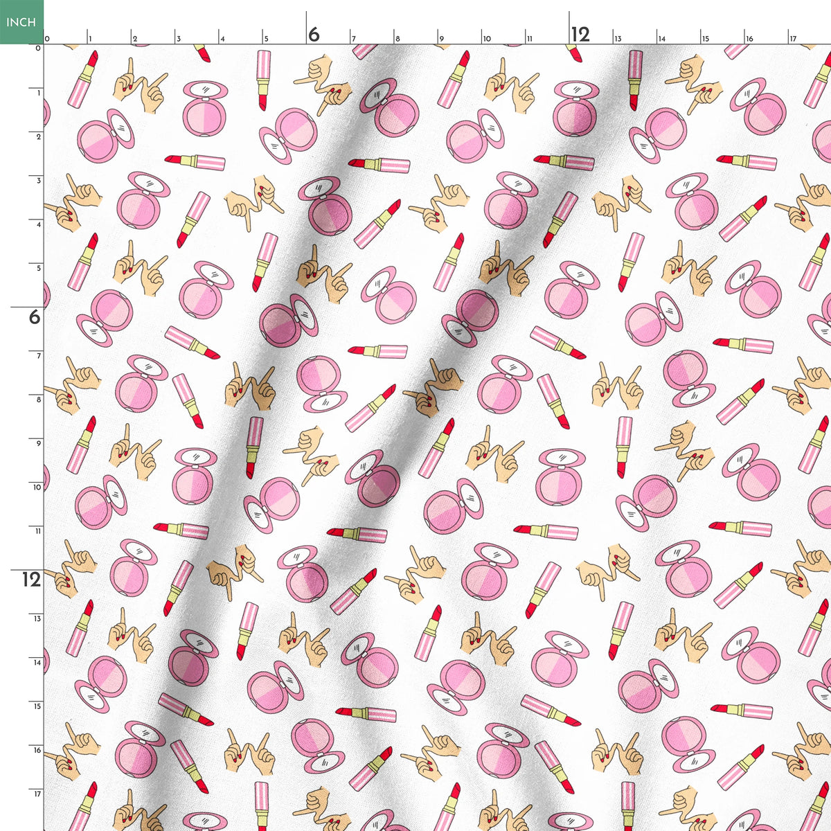 Paramount Clueless Whatever! on White Fabric