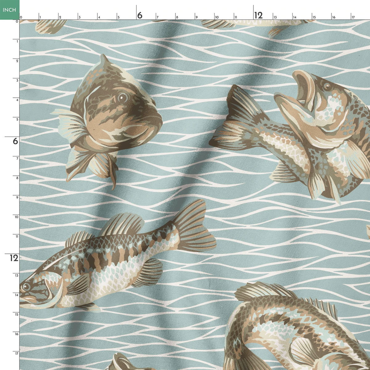 Marina on Mineral Fabric