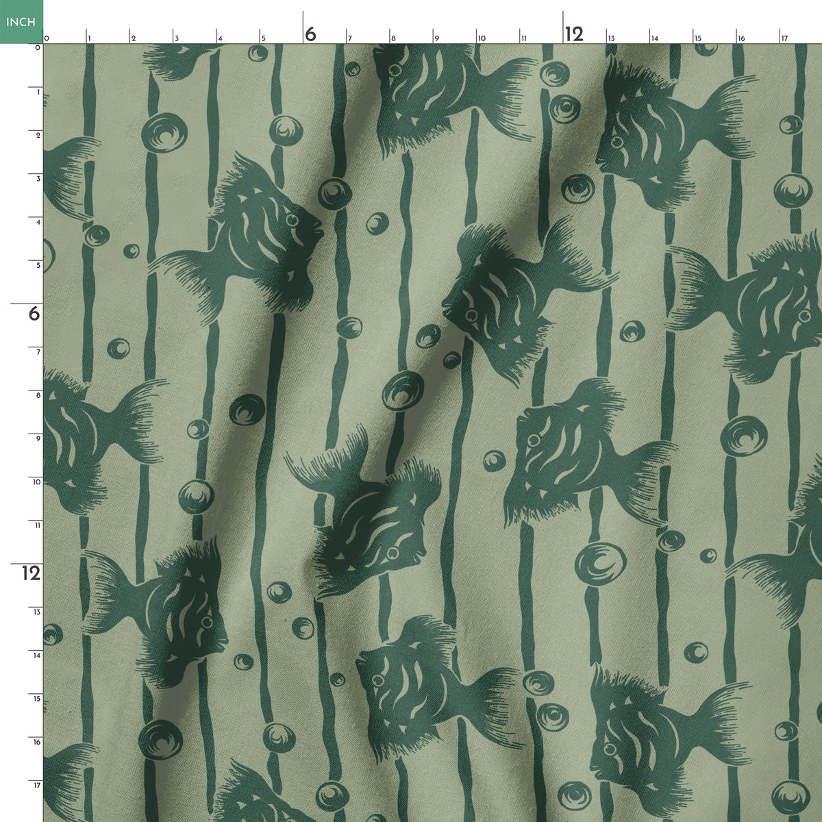 Danio on Forestry Fabric