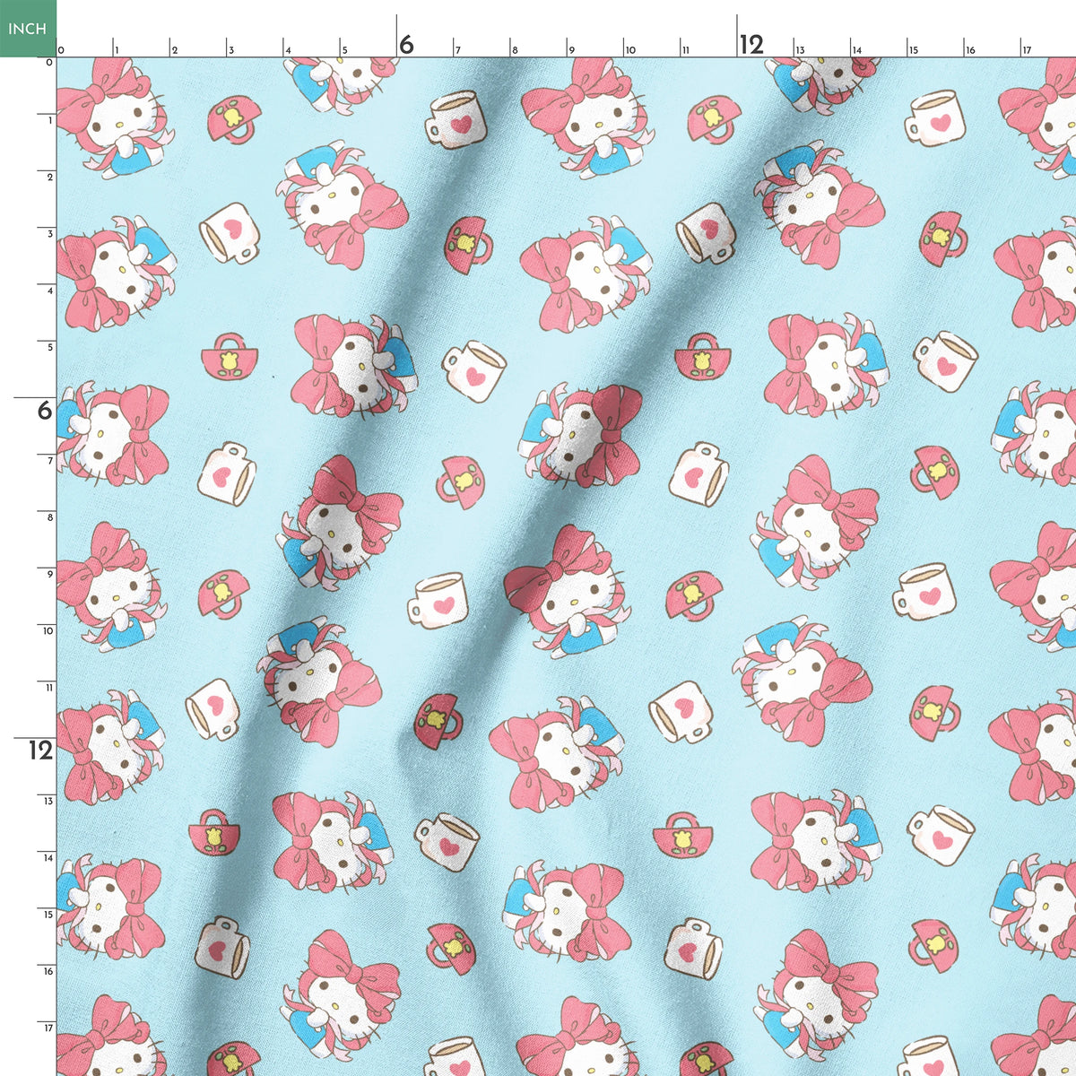 Hello Kitty® Tea Party Bows Fabric
