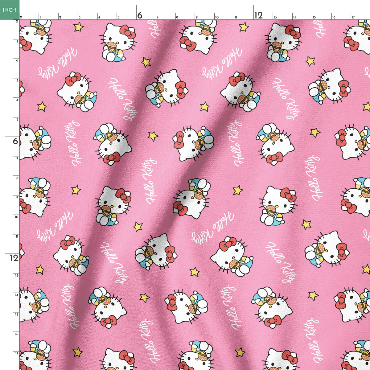 Hello Kitty® Burger Toss Fabric