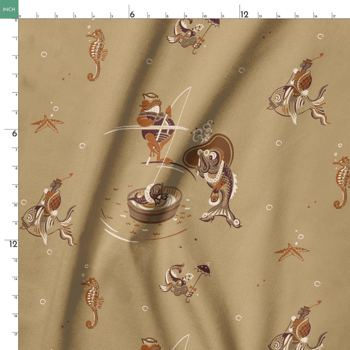 Dvina on Spice Fabric