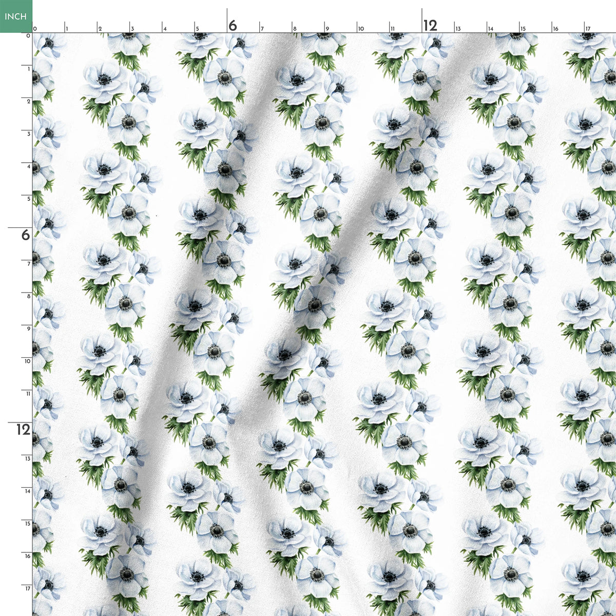 Danielle Murray Anemone Stripes Fabric