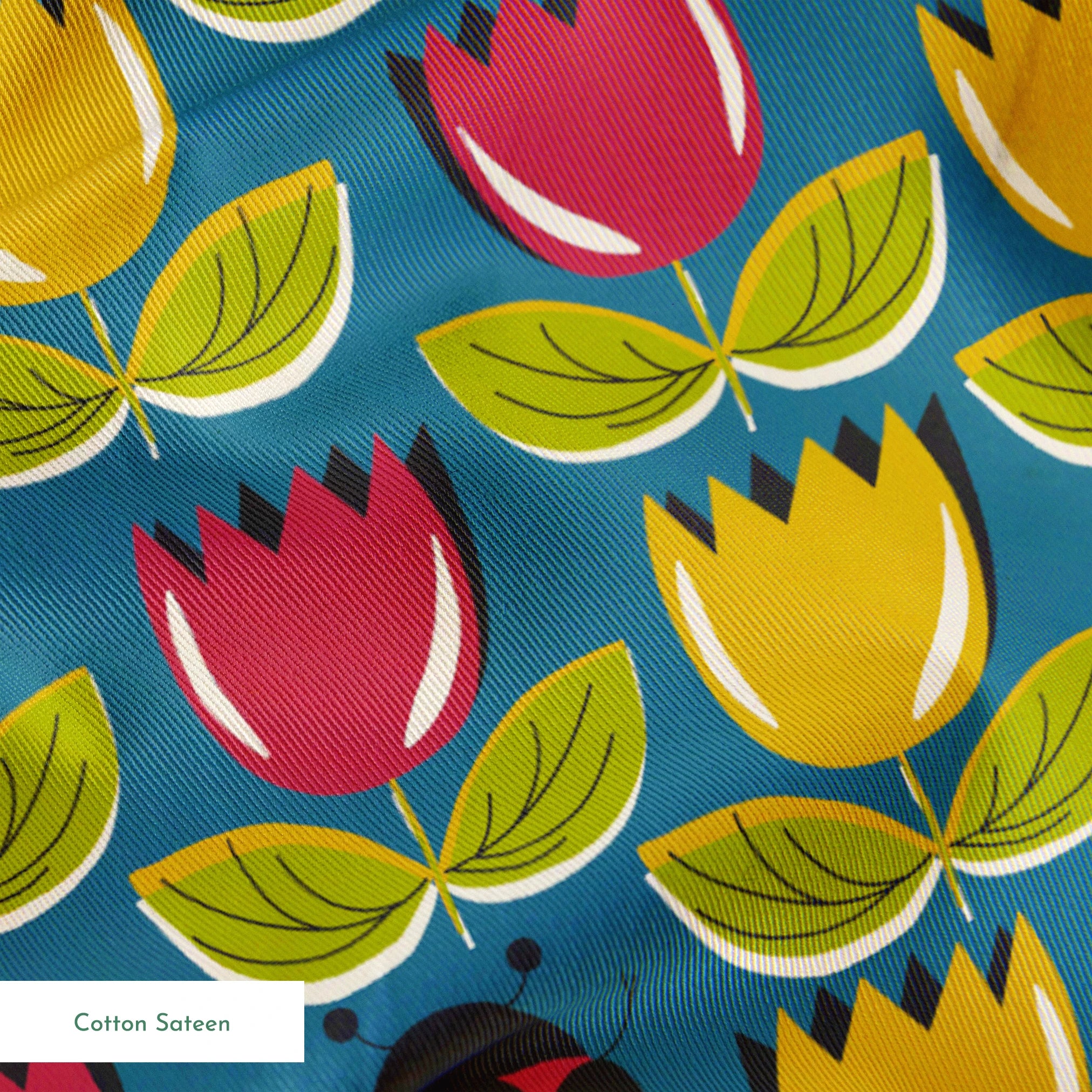 springs sateen texture