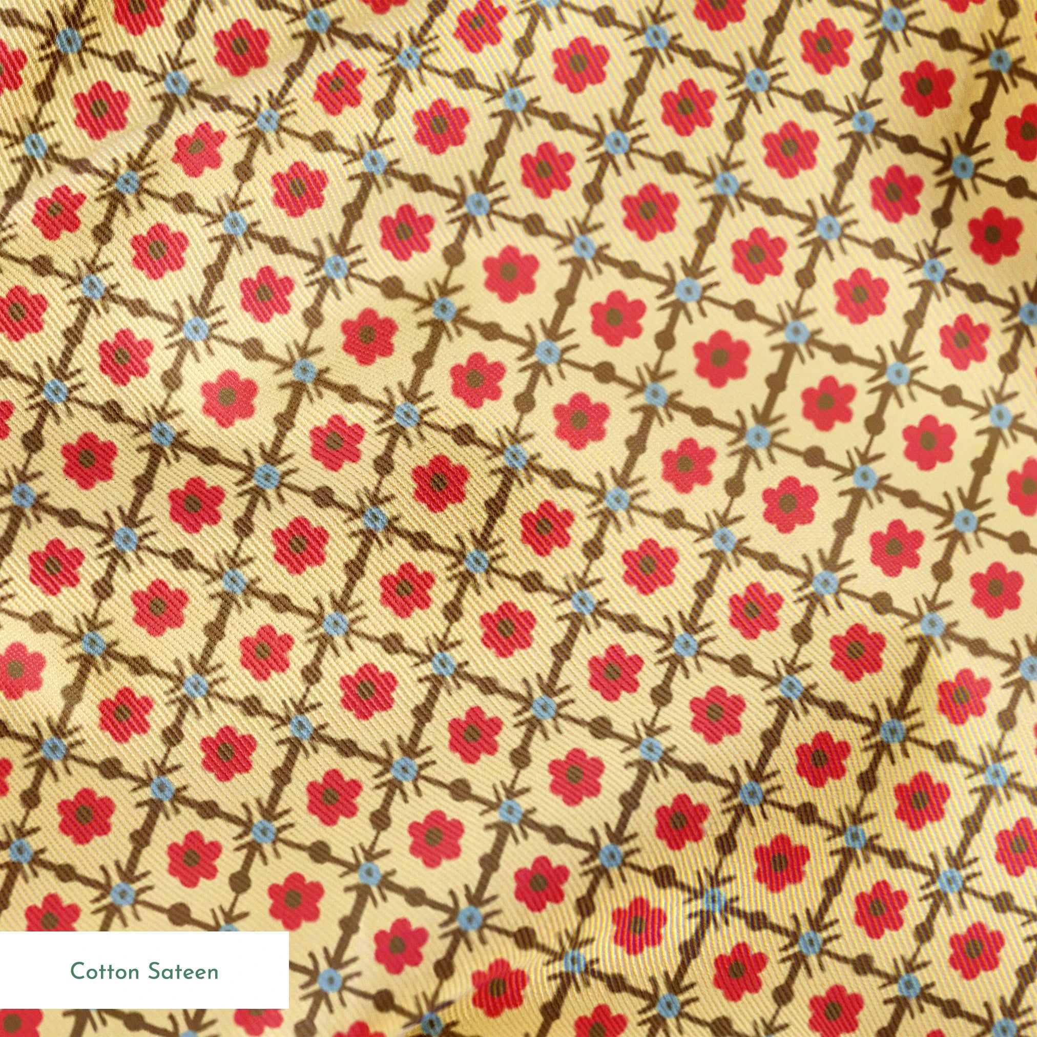 springs sateen texture