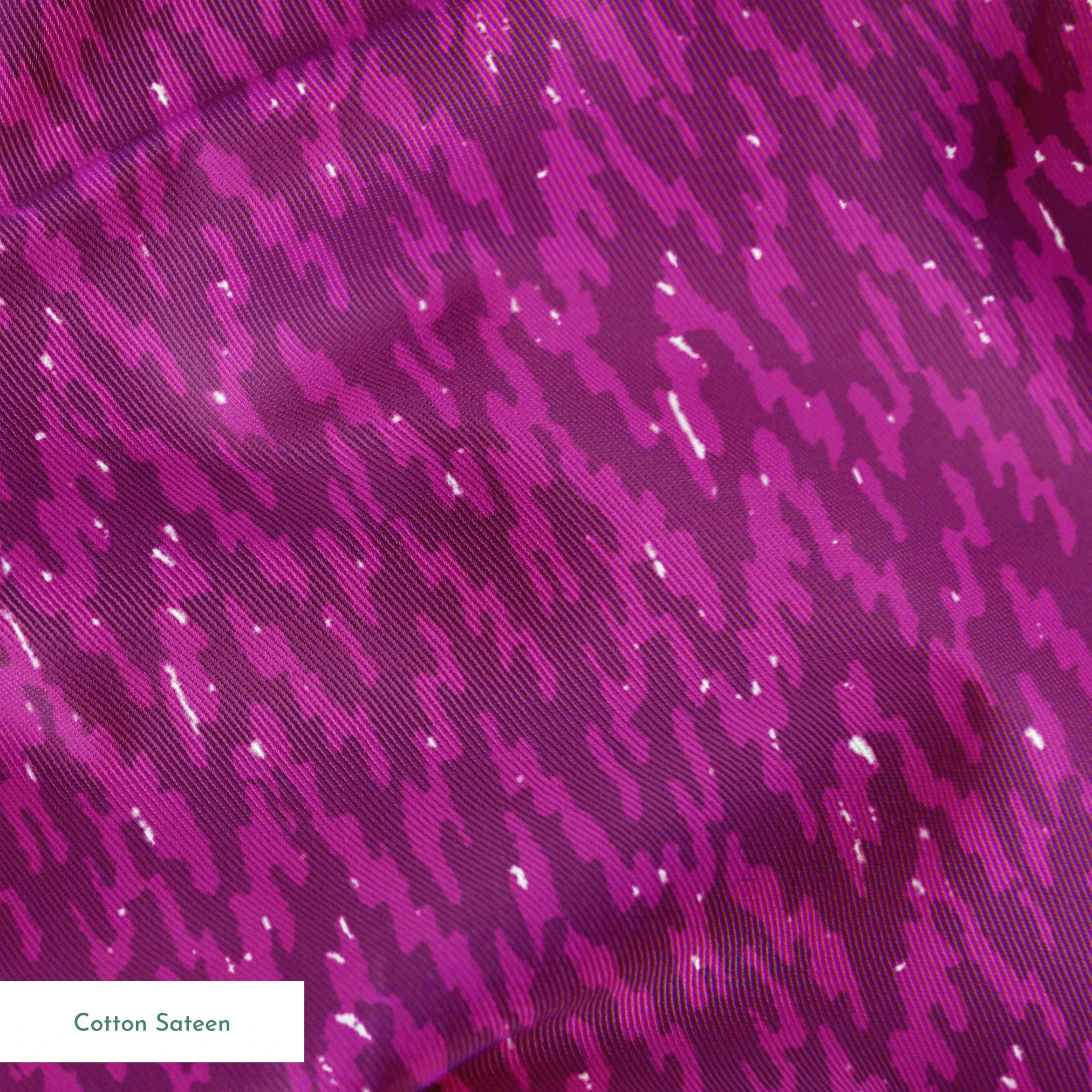 Vibrant purple textured pattern with diagonal brushstrokes and subtle shimmering details springs sateen texture