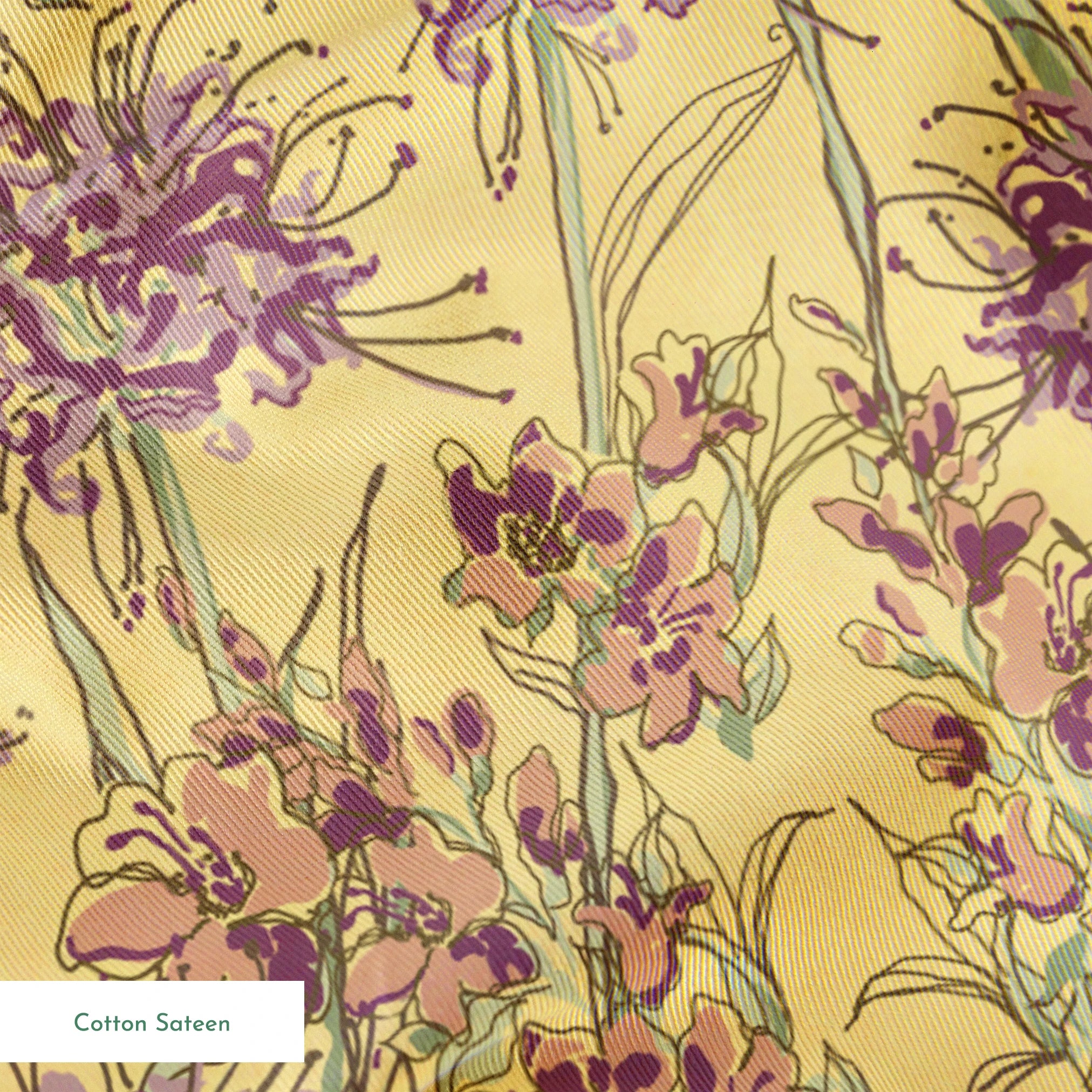 springs sateen texture