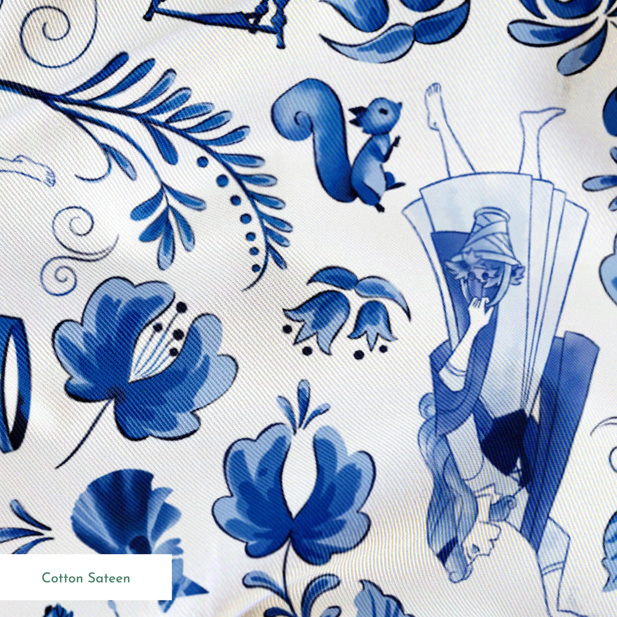 springs sateen texture
