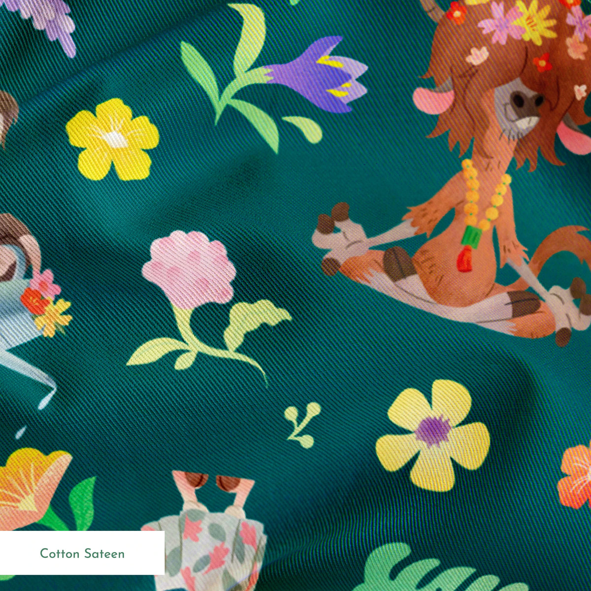springs sateen texture