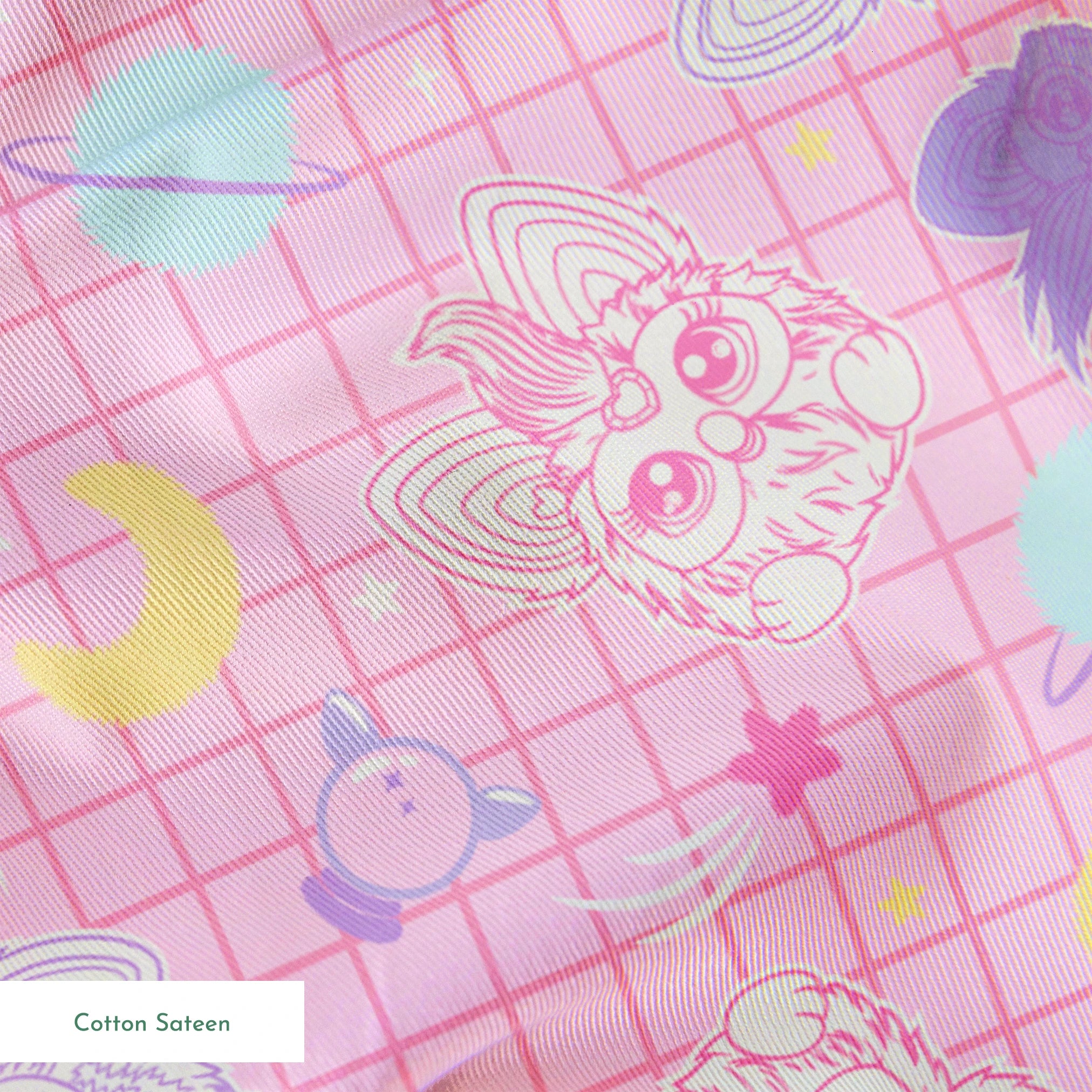 Hasbro Furby Space Grid Fabric