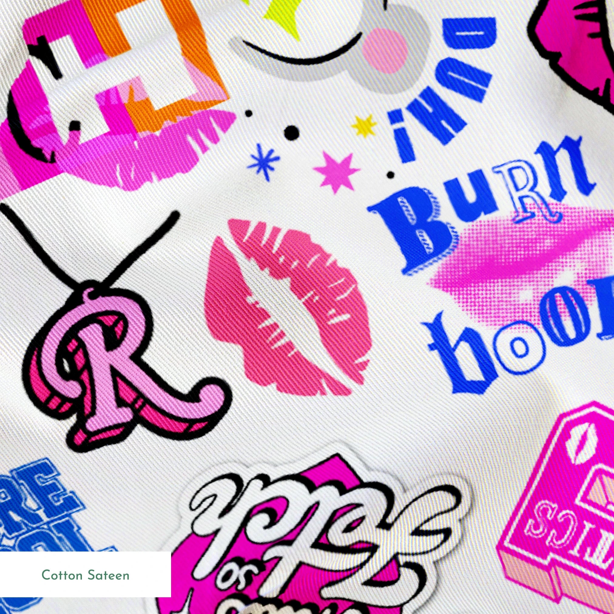 Paramount Mean Girls Iconic Collage Fabric