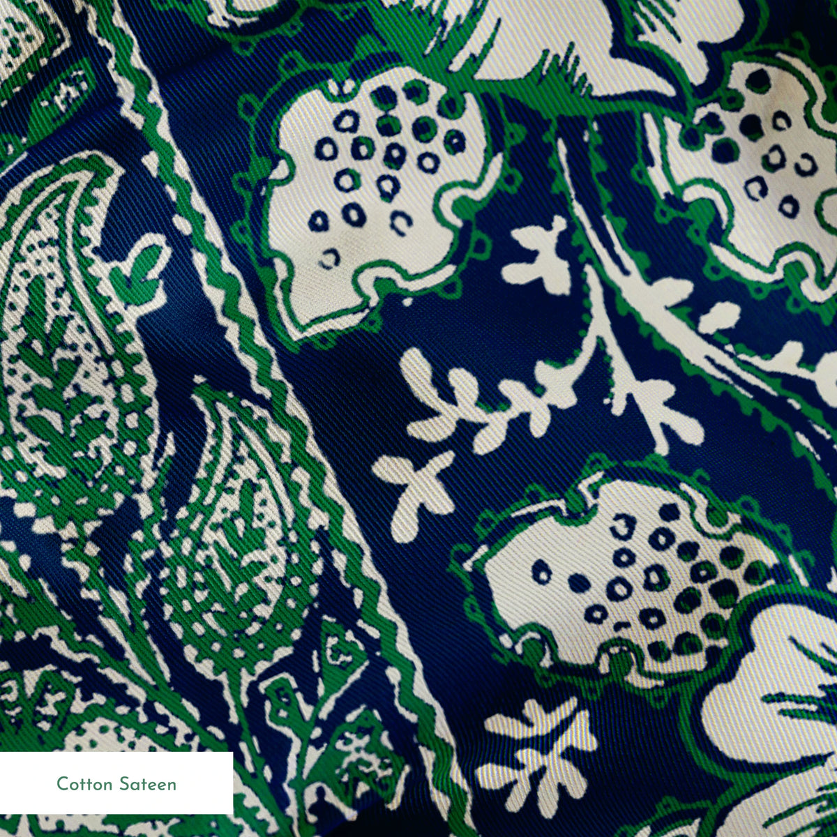 Valour on Navy Fabric