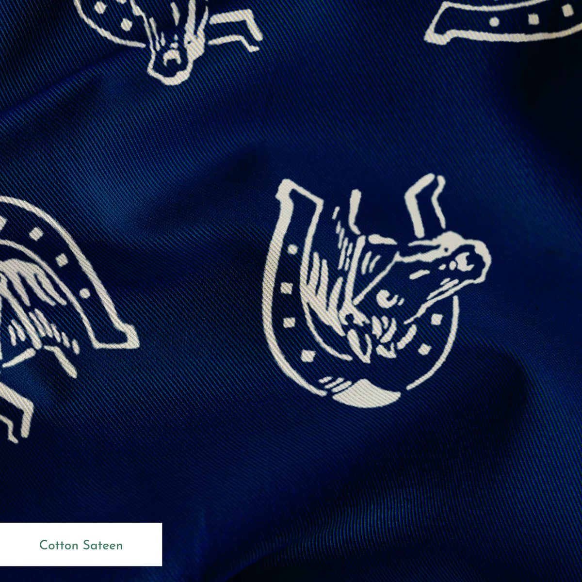 Cheyanne on Navy Fabric