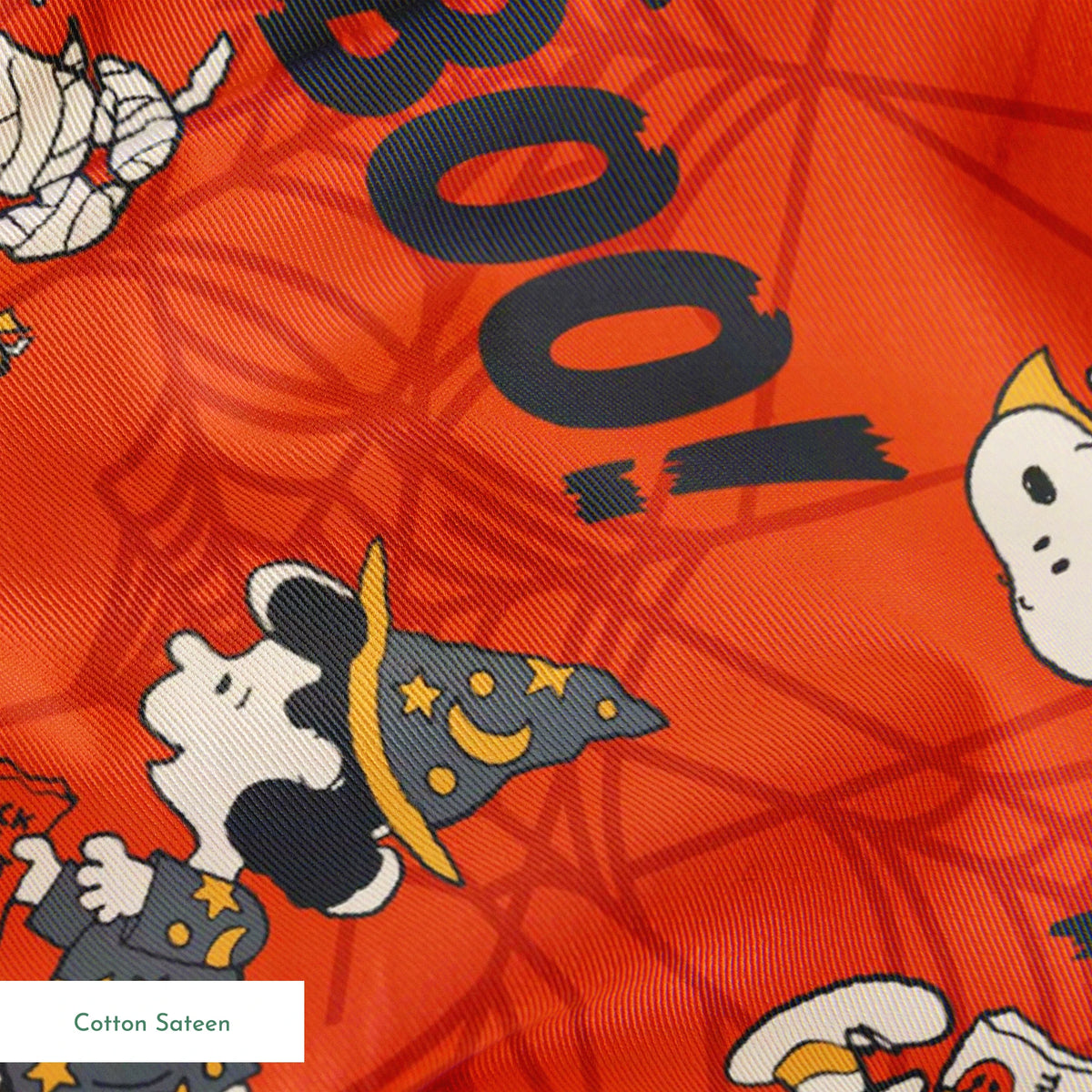 Peanuts Halloween BOO! Fabric