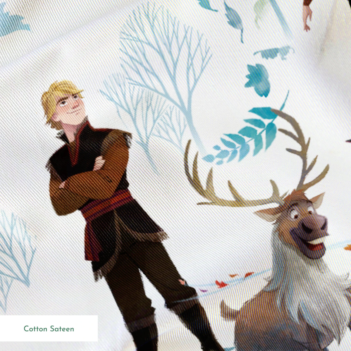 Disney Frozen Winter Landscape Toss Fabric