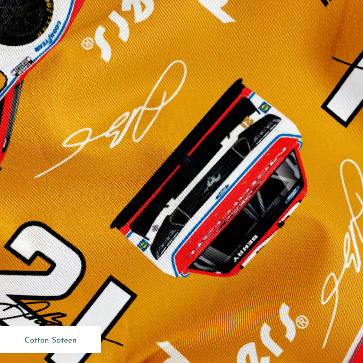 NASCAR® Josh Berry Toss on Gold Fabric