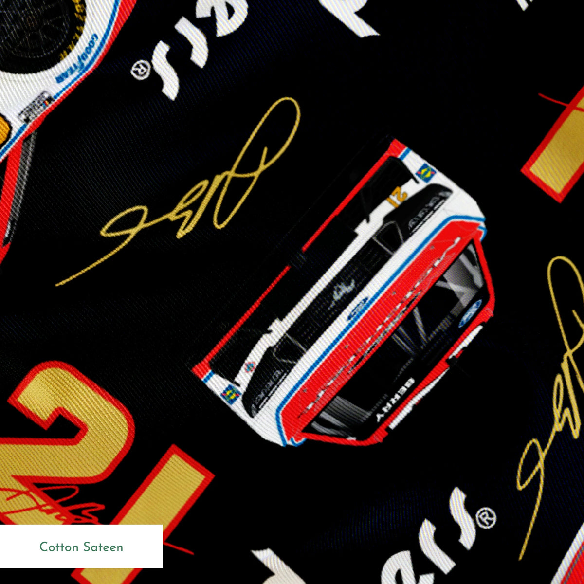 NASCAR® Josh Berry Toss on Black Fabric